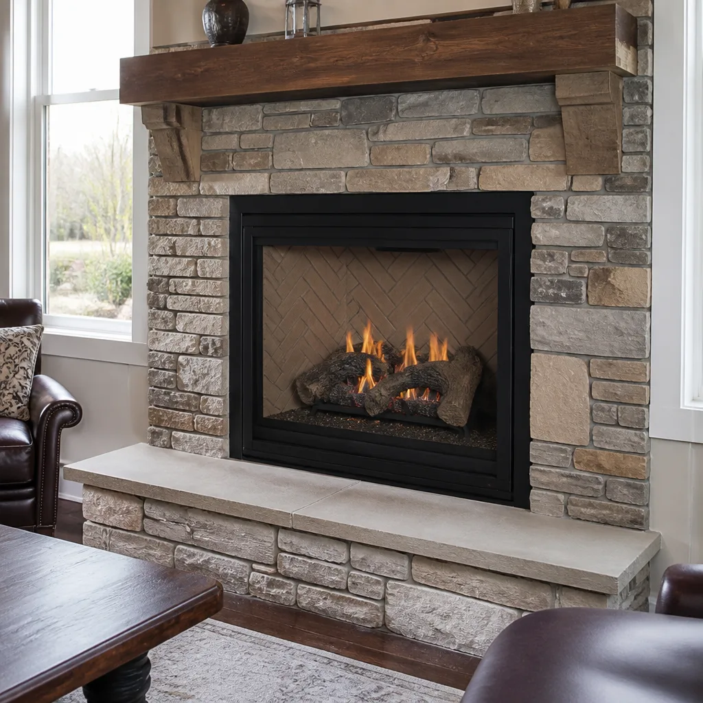 Gas fireplace service